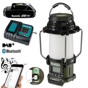 Makita DMR056 18v LXT Digital DAB Site Radio Bluetooth Torch + Battery + Charger