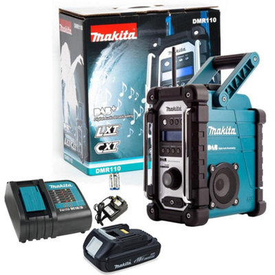 Makita radio with battery best sale and charger