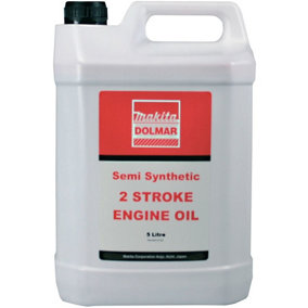 Makita Dolmar 2 Stroke Mixing Engine Oil 5 litre Bottle 50 1 Mix Petrol Machines