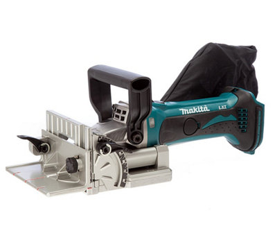 Makita DPJ180Z 18v LXT Cordless Biscuit Jointer 100mm Dowel Joint - Bare Tool