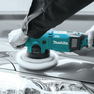 Makita DPO600Z 18v LXT Cordless Brushless Orbital Polisher 150mm + 5 Polish Pads - 3