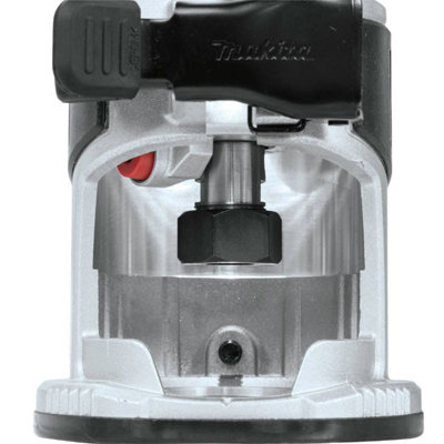 Makita DRT50ZX4 18V LXT Cordless Brushless Laminate Router Trimmer + Guide DRT50