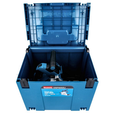 Makita DSP600ZJ 36v Twin 18v Brushless Plunge Cut Circular Saw 165mm Bare Unit - 6