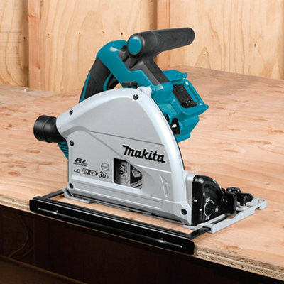 Makita DSP600ZJ 36v Twin 18v Brushless Plunge Cut Circular Saw 2x