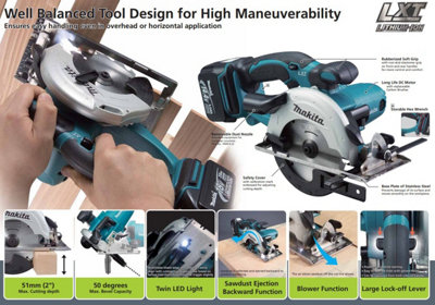 Makita discount dss501z lxt