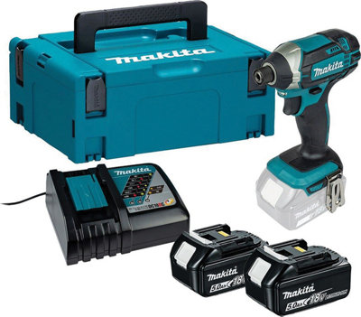 MAKITA DTD152RTJ 18v Impact driver 1/4" hex drive