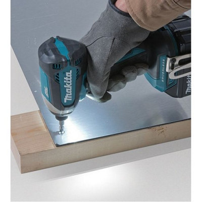 Makita DTD153Z 18V LXT Lithium Ion Brushless Impact Driver Bare + 8pc Socket Set