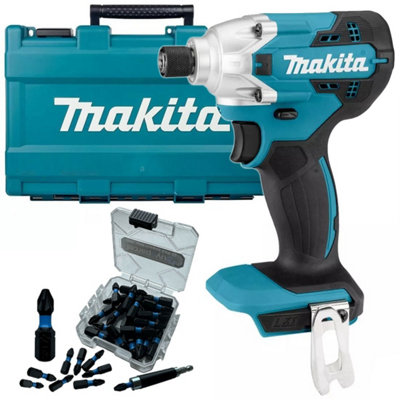 Makita DTD156Z 18v Impact Driver LXT Compact Body + Case + 25pc Torsion Set