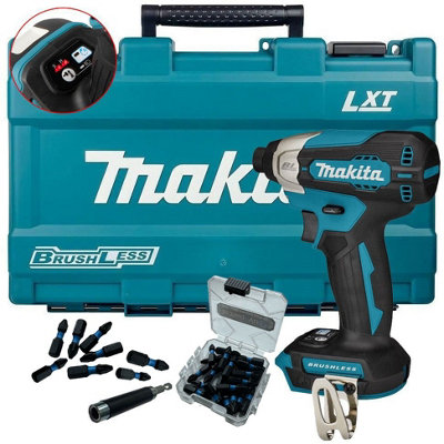 Makita 18v combi drill deals and impact driver set b&q