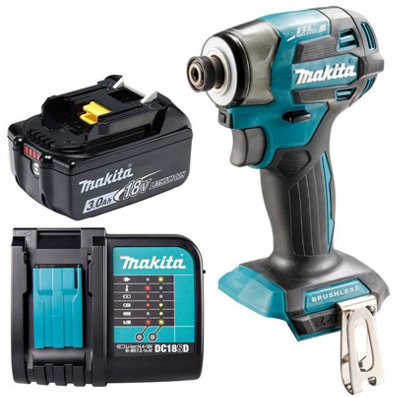 Makita DTD173Z 18v LXT Brushless Cordless Compact Impact Driver - 1 x 3 ...