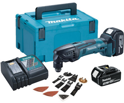 Makita DTM50 18v LXT Cordless Multi Tool 2 x 3.0ah Battery