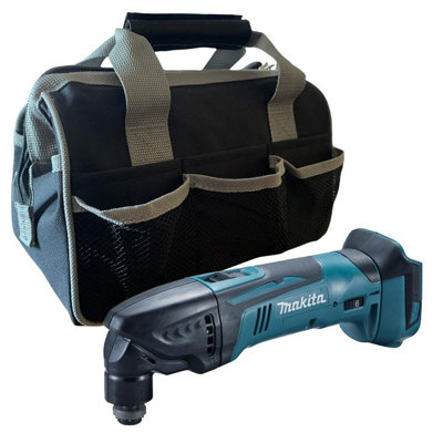 Makita DTM50Z 18v LXT Lithium Ion Cordless Multi Tool Multi Tool Bare + Bag DIY at B&Q