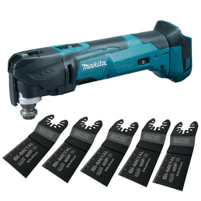 Makita DTM51Z 18v Lithium Multi Tool Keyless Blade Change 5 BIM