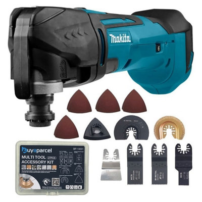 Makita DTM51Z 18v Lithium Multi Tool Keyless Blade Change + Accessories