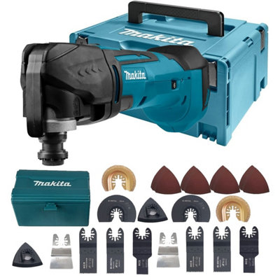 Makita DTM51Z 18v LXT Lithium Cordless Multi Tool Multi Tool Makpac + 54 Access