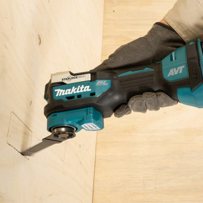 Makita DTM52Z 18v LXT Brushless Multi Tool Tile Plunge Tilers Set + 10 Sheets