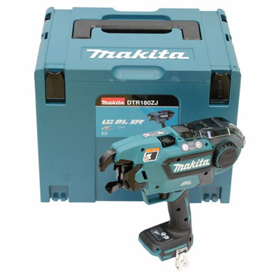 Makita DTR180ZK 14v / 18v LXT Lithium Cordless Brushless Rebar Tying Tool +Case