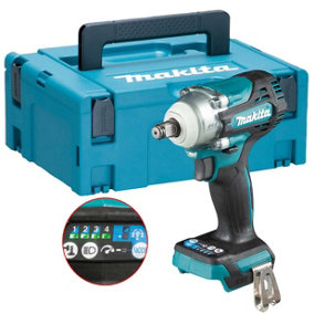 Makita DTW300Z 18v LXT Brushless Impact Wrench 1/2" Drive 4 Speed Bare + Makpac