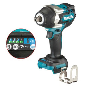 Makita DTW701Z 18v LXT Brushless Impact Wrench 1/2" Drive Square Dented 4 Stage