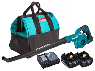 Makita DUB186Z 18v Cordless Garden Leaf Blower Li Ion 2 x 3.0ah