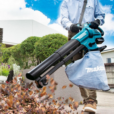 Makita DUB187Z 18V LXT Brushless Cordless Leaf Blower Vacuum Bag T Nozzle