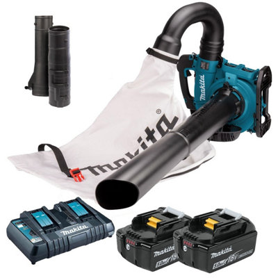 Black and Decker BEBLV300 Garden Vacuum and Leaf Blower with Back