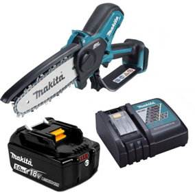 Makita DUC101Z Cordless Brushless Pruning 18V 100mm 1 x 5ah Battery + Charger