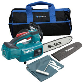 Makita DUC254Z 18v LXT Brushless 25cm Cordless Chainsaw Top Handle Bare + BP Bag