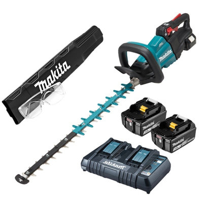 Makita DUH601RT2 18v Brushless Lithium Cordless Hedge Cutter Trimmer