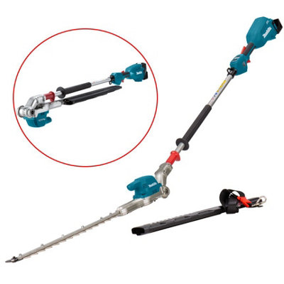 Makita long reach hedge best sale trimmer battery