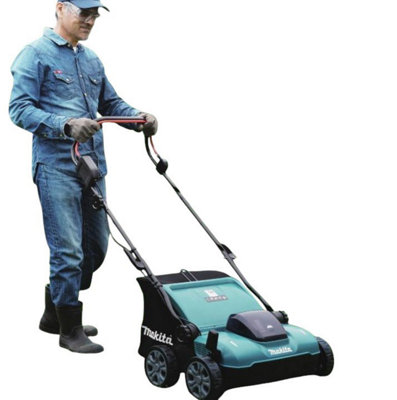 Makita DUV320RT Cordless Brushless LXT 18V Scarifier 32cm 5.0Ah Battery Charger