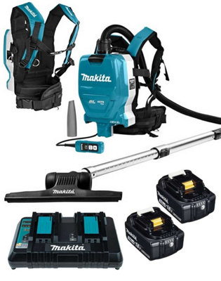 Makita backpack vacuum cleaner hot sale