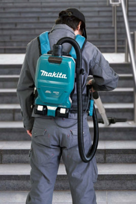 Makita DVC261ZX11 Twin 18v 36v Brushless Backpack Vacuum Cleaner LXT 2 x 3.0Ah DIY at B Q