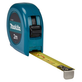 Makita E-03078 2m Pocket Tape Measure 2 Metres Mini Measuring Tape 200cm