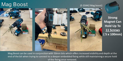 Furadeira De Base Magnética 35mm 1.050W Com MaletaHB350 MAKITA - Foto 11