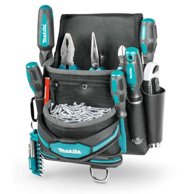 Makita E-05131 2 Pocket Fixings Nail Screw Tool Belt Pouch Holder Strap System