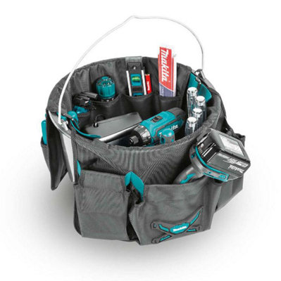 Makita E-05527 Tool Bucket Tote Bag Toolbag Fixings Bag Organiser Strap System