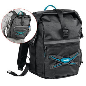Makita E-05555 Roll Top All Weather Tool Rucksack Backpack Tool Bag Strap System