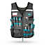 Makita E-05636 Adjustable Multi Pocket Workers Vest Gilet - Universal Size