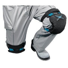 Makita E-05642 Deluxe Durable Knee Pads Pair 3D Mesh Lining - Over Trousers