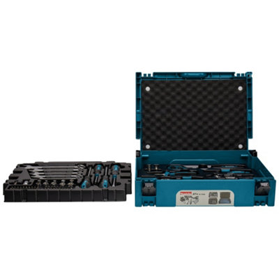 Makita E-08713 120-delige onderhoudsset geleverd in een Makpac Case