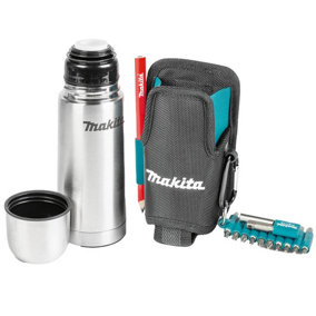 Makita E-15562 Thermal Thermos Flask Cup & Holder Holster Strap System