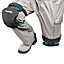 Makita E-15615 Deluxe Durable Knee Pads Pair 3D Mesh Lining - Over Trousers