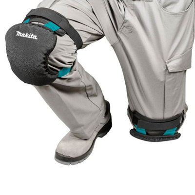 Makita E-15615 Deluxe Durable Knee Pads Pair 3D Mesh Lining - Over Trousers