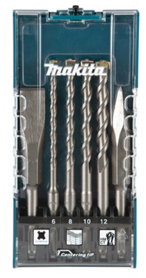 MAKITA E-15746 6pc SDS + TCT BIT SET