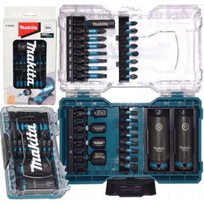 Makita E-22903 Impact Black 30 Piece Screw Bit Set In Plastic Case