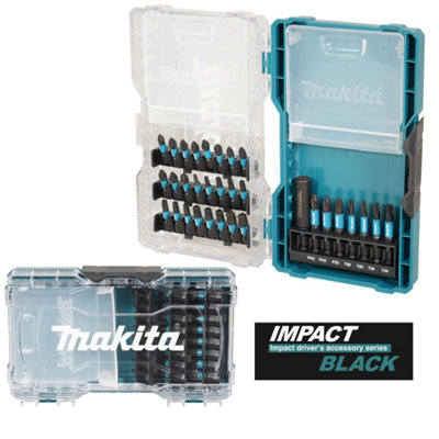 Makita E-22919 32 PC Black Impact Screw Bit Set In Plastic Case