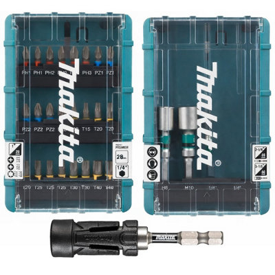 Makita E-25068 28 PC Impact Premier Torsion Bit Set + Ultra Mag ...