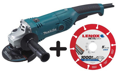 MAKITA GA5021 + M/MAX DISC 240v Angle grinder 5" (125mm)