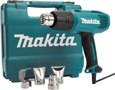 Makita HG5030K 1600W Heat Gun with Nozzles and Carry Case